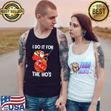 I Do It For The Ho's Chest Nuts Santa Swings Christmas Ornament Xmas Pj T-Shirt Tank Top