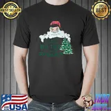 I Like Them Real Thick & Sprucey Women Santa X-mas Tree T-Shirt