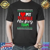 I love my terrible hockey team christmas shirt