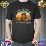 I wish I had junk food from here to the sky kazaam shirt