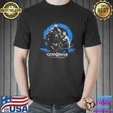Icon with kratos and atreus god of war ragnarok shirt