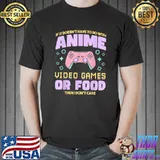 If It Doesn't Have Do With Anime Video Games Asian Food Lovers T-Shirt