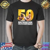 Illustration mayweather vs mcgregor 50 wins shirt