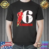 Joshua kimmich number 6 signature classic shirt