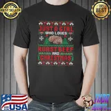 Just A Girl Who Loves Roast Beef And Christmas Dinner Xmas T-Shirt