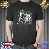 Lights Xmas Holiday Merry And Bright Christmas T-Shirt