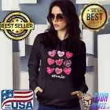 Listen Teach Include Inspire Hearts Teach Love Inspire Para Life Valentines T-Shirt Hoodie