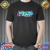 Logo text röyksopp never ever shirt
