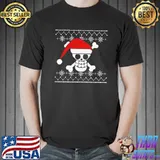 Luffy santa hat christmas trending shirt