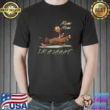 Meow meow im a cat thanksgiving pretend thankful turkey T-Shirt