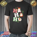 Merry christmas Guinea pig ho ho ho trending shirt