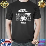 Midoriya izuku boku no hero academia bnw art shirt
