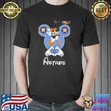 Mlb houston astros mickey cartoon mlb world series championship trending sweathsirt shirt