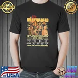 Movie 2010 2020 anniversary the walking dead classic shirt