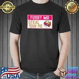 Mr Steal Your Pie Thanksgiving Days Pink T-Shirt