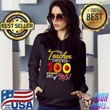My Students Survived 100 Days Of Me Teacher Student Apples T-Shirt Hoodie