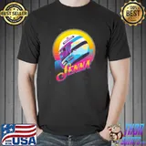 Neon retro art of ayrton senna shirt
