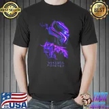 Neon smoke design black panther wakanda forever 2022 movie shirt