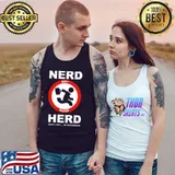 Nerd herd geek chic in overdrive chuck TV series classic s Tank Top