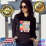Never Underestimate The Power Of A Woman With A Book Shirt Hoodie