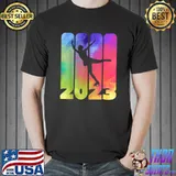New Season Ice Skating Colorful Woman Or Girl Figure Skater T-Shirt