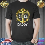 New Year Cruise Family 2023 Lights Happy New Year Gift B545 T-Shirt
