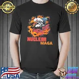 Nuclear maga usa flag nuclear maga ultra nuclear maga nuclear maga 2024 usa flag nuc shirt