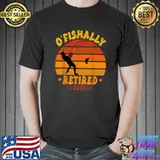 O'Fishally Retired 2023 Fishing Retirement Father's Day Vintage T-Shirt
