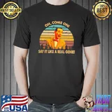 Oh come on retro pee wee's big adventure films classic shirt