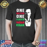 One nation one leader imran khan ptI party Pakistan support freedom classic shirt