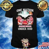 One Nation Under God Arkansas Razorbacks Shirt