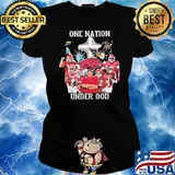 One Nation Under God Arkansas Shirt Ladies tee