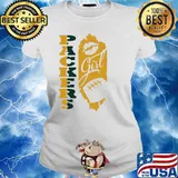 Packers Girl Lip Baseball Shirt Ladies tee