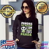Pandas Are Awesome I Am Awesome Therefore Cute Panda Lover T-Shirt Hoodie