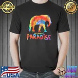 Paradise she'd dream of paradise coldplay rock music clasisc shirt