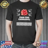 Pass The Gabagool Christmas Ugly Reindeer Flowers T-Shirt