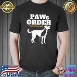 Paw And Order Special Feline Unit Pets Dog Cat Lover Vintage T-Shirt