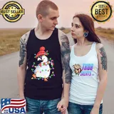 Penquin christmas lights santa dabbing through the snow classic s Tank Top