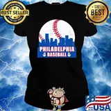 Philadelphia Baseball City Of Champion Shirt Ladies tee