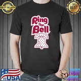 Philly Vintage Ring The Bell Philadelphia Baseball Christmas T-Shirt