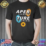 Portal aperture laboratories science logo with portals classic shirt