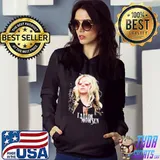 Portrait design taylor michel the pretty reckless light me up s Hoodie