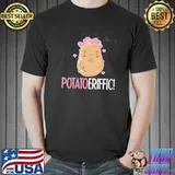 Potatoeriffic sweet potato kawaiI food veggie heart trending shirt