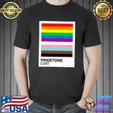 Pridetone Colors Gay Love Lgbt Aesthetic T-Shirt