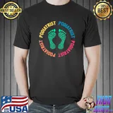 Proud Podiatrist Appreciation Podiatry Foots Colors T-Shirt