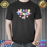 Quad skates design beach bunny shirt
