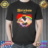 Rainbow rising dio band classic shirt
