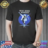 Retro design moonwalker michael jackson shirt