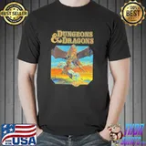 Retro dungeons cartoon xmas gift for lovers shirt