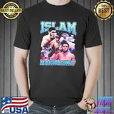 Retro portrait islam makhachev ufc fighter shirt
